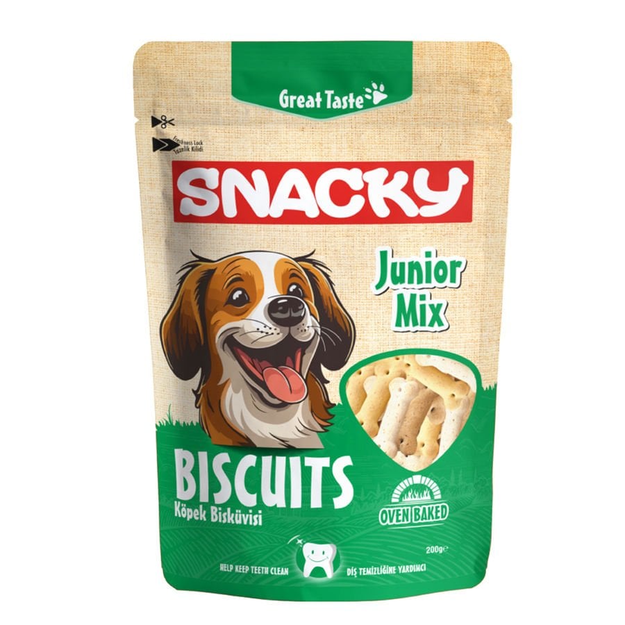 Snack Junior Mix Treats Köpek Ödül Bisküvisi 200 gr