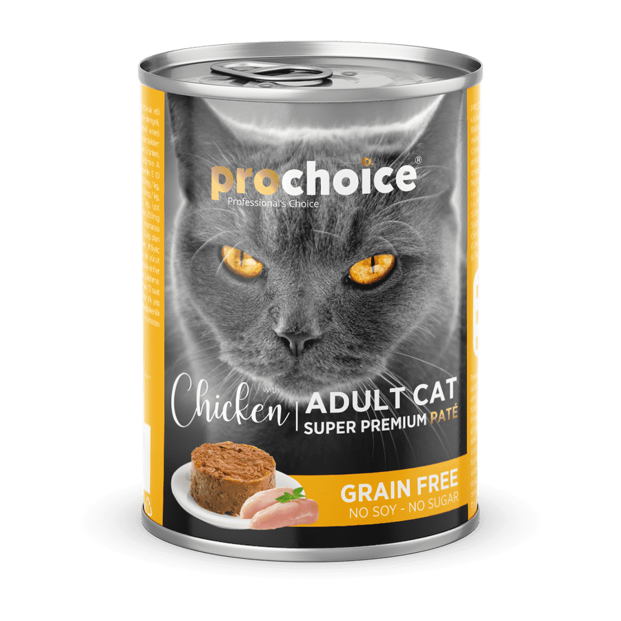 Pro Choice Adult Cat Pate Tavuklu Kedi Konserve Mama 400 gr