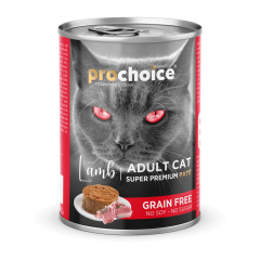 Pro Choice Adult Cat Pate Kuzu Etli Kedi Konserve Mama 400 gr