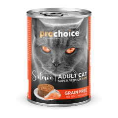 Pro Choice Adult Cat Pate Somonlu Kedi Konserve Mama 400 gr