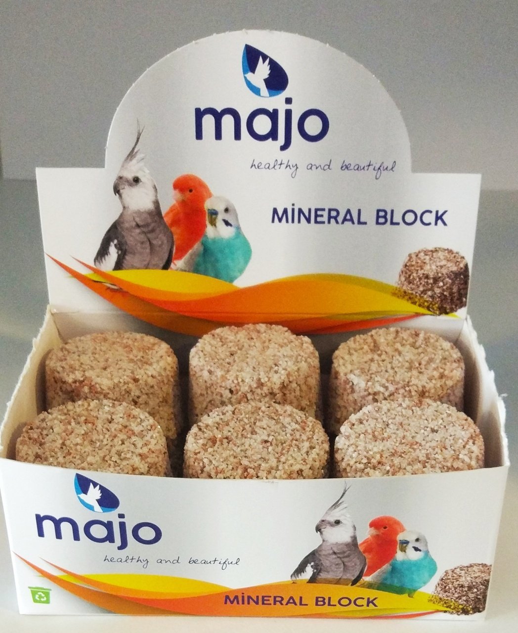 Majo Mineral Blok 12 Adet