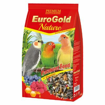 Euro Gold Nature Ballı Meyveli Paraket Yemi Yemi 750gr