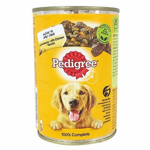 Pedigree Tavuk Etli Jöleli Konserve Köpek Maması 400 Gr