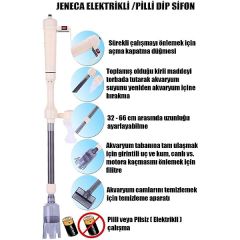 Jeneca Dip Süpürgesi Elektrik ve Pilli