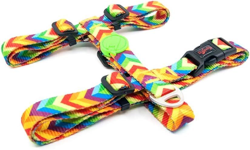 Tailpetz Rainbow Harness H Tipi Köpek Tasması L