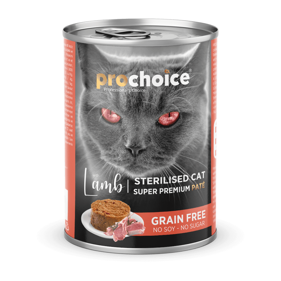 Pro Choice Adult Sterilized Kuzulu Kısırlastırılmış Yetişkin Kedi Konservesi 400 gr
