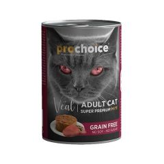 Pro Choice Adult Dana Etli Ezme Yetişkin Konserve Kedi Maması 400gr