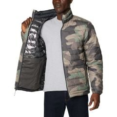 Columbia Powder Lite Erkek Mont - Camo Print