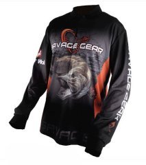 Savage gear Tournament Jersey Pike/Zander/Perch Black