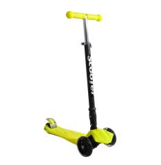 Xslide Işıklı Tekerlekli Scooter-SARI