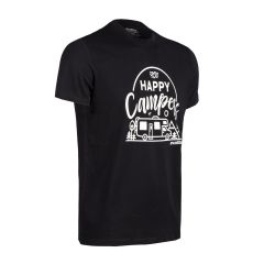 Evolite Happy Campers T-shirt-Siyah