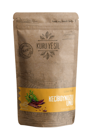 Kuru Yeşil Organik Keçiboynuzu Unu 250 GR