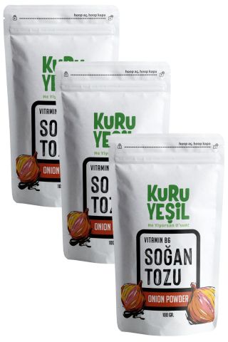 Yerli Soğan Tozu 100 gr x 3'lü Paket