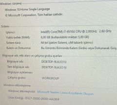 Lenovo G50-70 Anakart  İ7-4510U ACLU1/ACLU2 NM A271 Rev:1.0