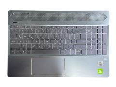 Orijinal HP 15-cs3008nt Klavye Kasa Touchpad