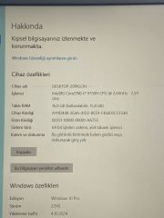 HP Pavilion  Gaming 15-dk0011nt İ7-9.Nesil 16 Ram GTX 1660 Tİ (6GB) 512 GB SSD 16,5'' Ekran