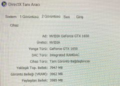 Monster Abra A5 V16,7/İ5-11.Nesil/8 Ram/GTX1650 (4GB)/512 SSD