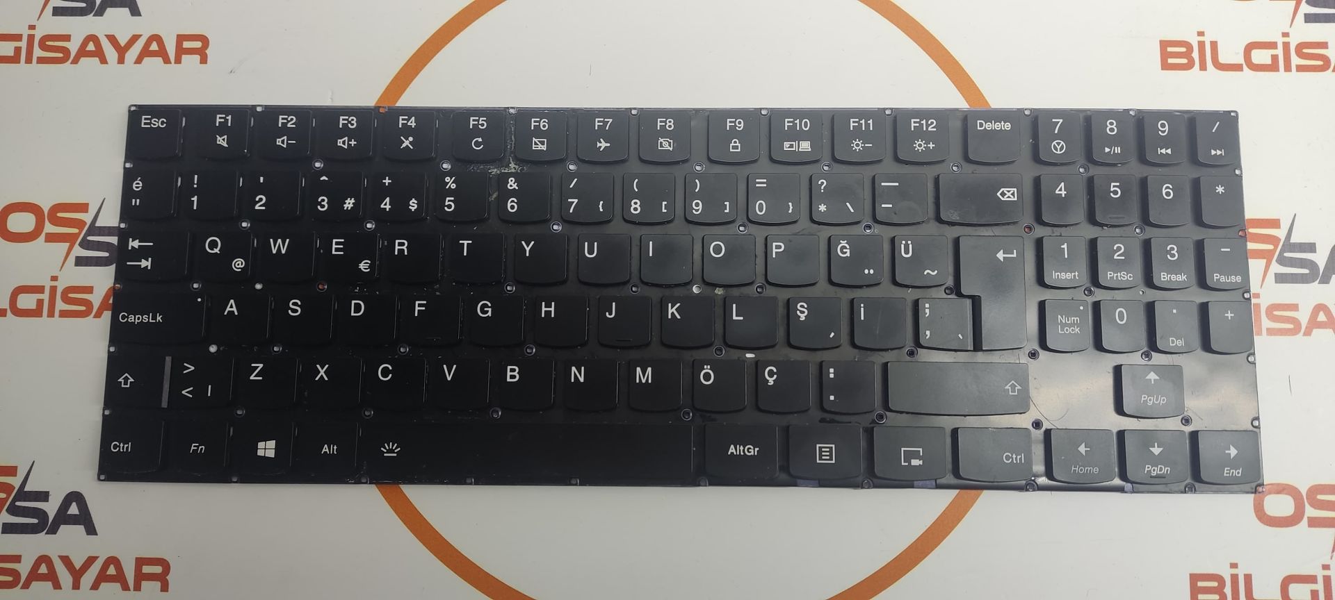 Lenovo Legion Y530-15ICH Klavye Orjinal Değil