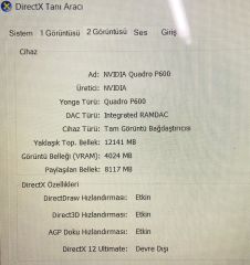 HP ZBook 15v G5 / Intel® Core™ İ7-8750H/NVIDIA Quadro P600 GDDR5 128 bit 4GB/16 GB 2666 MHz DDR4/256 SSD/Dokunmatik Ekran
