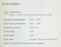 Nitro AN515-54 /İ5-9300H/8 RAM/GTX 1650/120 SSD/1TB HDD
