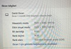 Monster Abra A5 V16.7 /İ5 11400H/8 Ram/GTX1650(4GB)/512 SSD/144Hz FHD