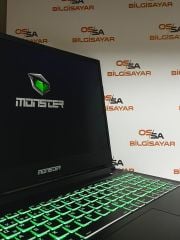 Monster Abra A5 V16.7 /İ5 11400H/8 Ram/GTX1650(4GB)/512 SSD/144Hz FHD