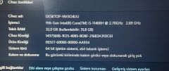Monster Abra A7 V13.1 /Intel® Core™ İ7-11400H/NVIDIA GeForce RTX 3050 (4GB) GDDR6/32 GB DDR4 3200 MHz/512GB M2/17.3 FHD 144Hz 1920x1080