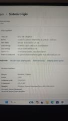 Dell XPS P54G / İ7-7.Nesil / 8 RAM / 256 SSD