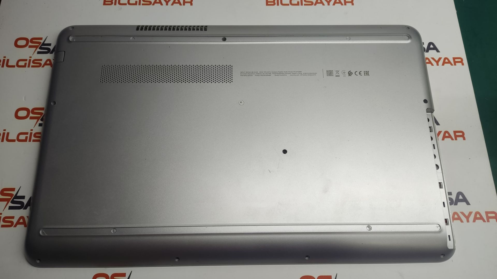 HP-AU107NT Alt kasa