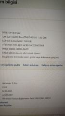 Dell İnspiron 15 3520/İ5-12.Nesil/8 Ram /512 SSD