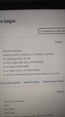 Casper Excalıbur G770 i5-9.Nesil/16 Ram/512SSD/GTX 1650 4 GB