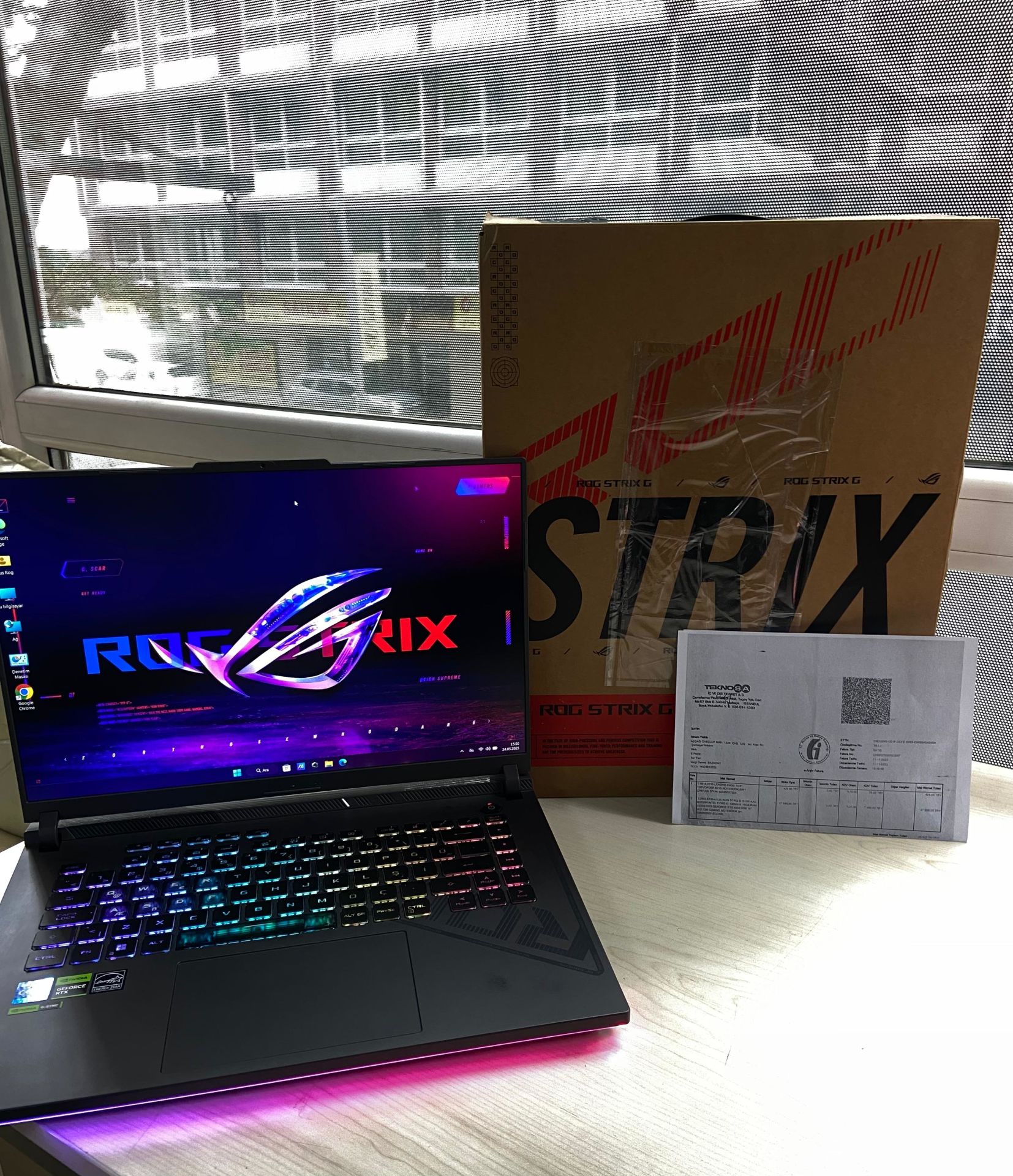 Asus Rog Strix G614JU-N3255W / İ7-13.Nesil / 16 Ram DDR5 / 512 SSD / RTX 4050 (6GB)