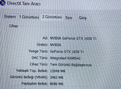 Kutulu Monster Abra A5 V16.6 / İ5-10.Nesil / 16 Ram / 240 SSD / GTX 1650 Ti /