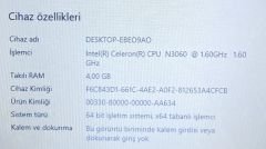 Asus VivoBook E402SA-WX167D / Intel Celeron N3060 / 4 Ram / 128 SSD / 14''