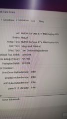 Lenovo LOQ 15IAX9 İ5-12.Nesil 8 RAM 512 SSD RTX4060 8 GB