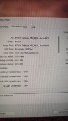 Lenovo LOQ 15IRH8 İ5-12.Nesil16 RAM 512 SSD RTX4050 6 GB