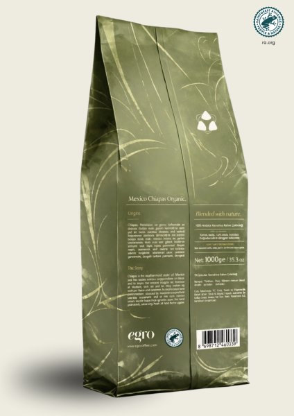 Mexico, Chiapas Organic 1000G.