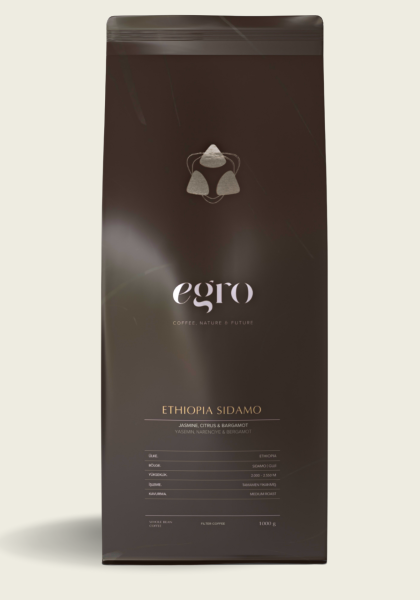 Ethiopia, Sidamo Guji 1000G.