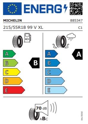 Michelin 215/55R18 99V XL Primacy 4+ RG Suv Yaz Lastiği (2023)