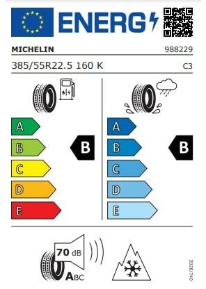 Michelin 385/55R22.5 X Multi T2 160K M+S Asfalt Dorse Lastiği (2022)