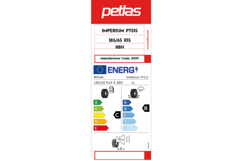 Petlas 205/60R15 TL 91H Imperium PT515 Otomobil Yaz Lastiği (2023)