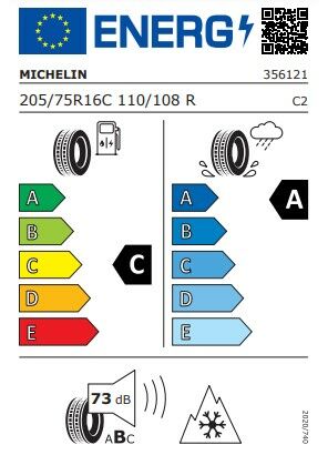 Michelin 205/75R16C 110/108R Agilis CrossClimate MI Hafif Ticari Dört Mevsim Lastiği (2023)