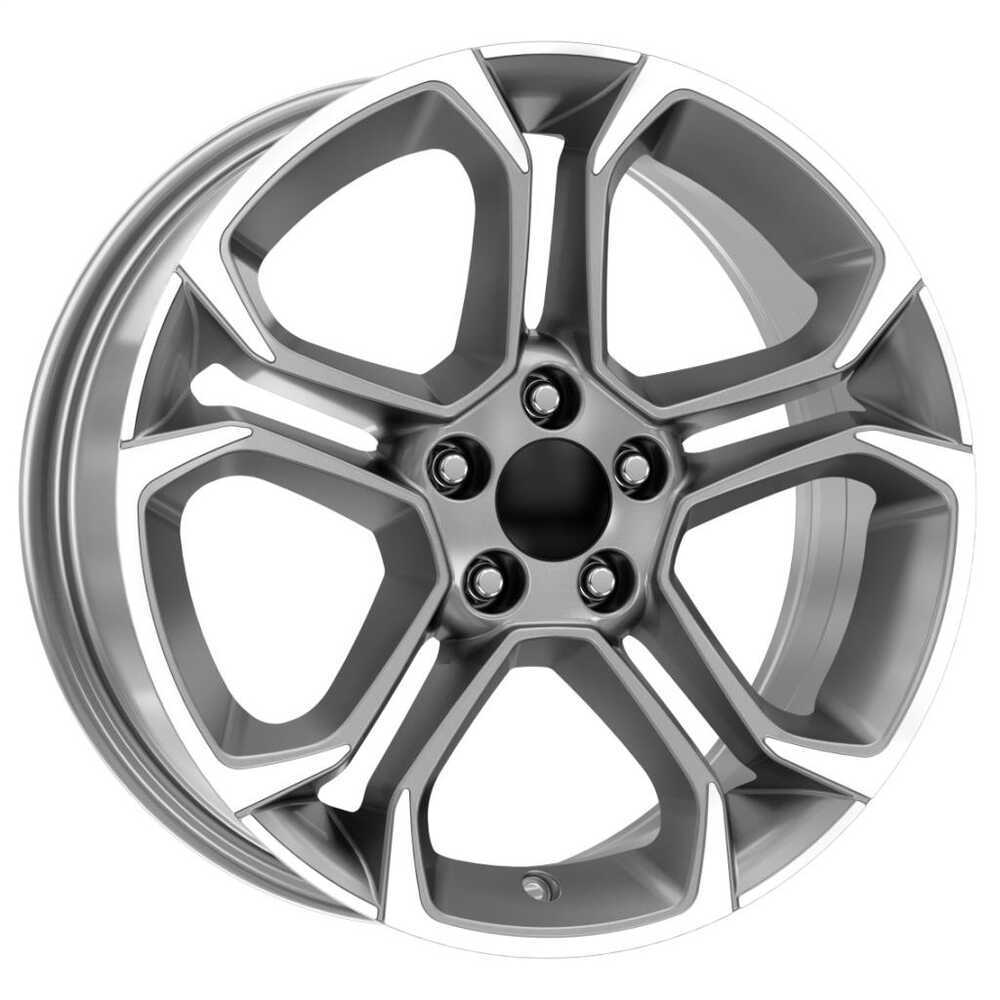 EMR 6.5X16 5X98 ET35 58.1 Titanium Grey Diamond Jant