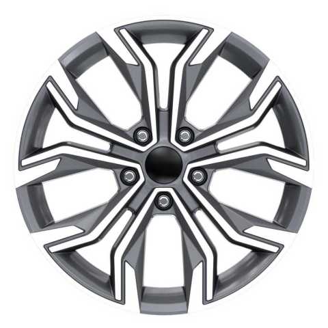 Emr 7.5X17 4X100 ET40 60.1 Gun Metal Jant