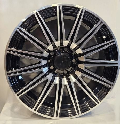 9.0X18  5X112 ET48 66.6 Black Diamond Jant