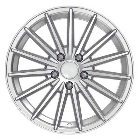 EMR 7.0X16 4X100 ET35 73.1 Silver Diamond Jant