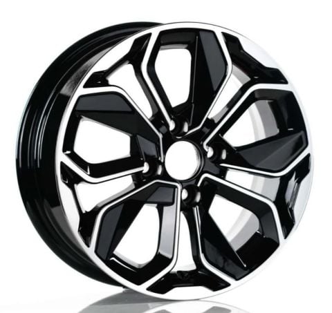 6.0X14  4X100 ET35 67.1 Black Diamond Jant