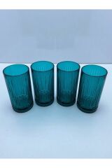 Paşabahçe 520015-1 Elysia 4lü Yeşil Meşrubat Bardağı