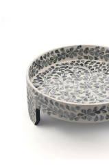 The Mia TLC0021 Sedef Ayaklı Dekor 35x15 Cm