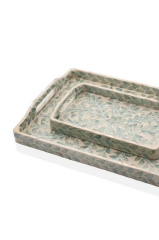The Mia TLC0026 Sedef Tepsi 27x17x4 Cm